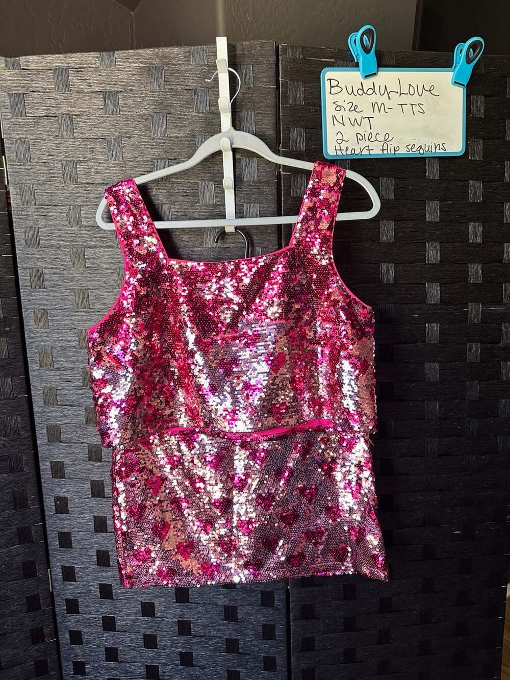 Buddy Love Heart Sequin Set NWT Buddy L